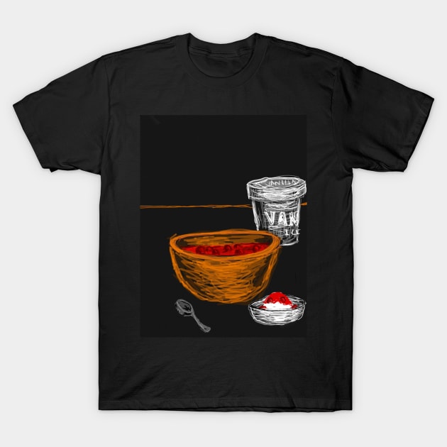 Cranberry Leftovers! T-Shirt by DancingCreek